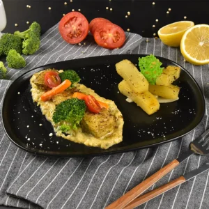 Baked Snapper Fish Piccata